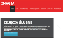 Tablet Screenshot of imagia.pl